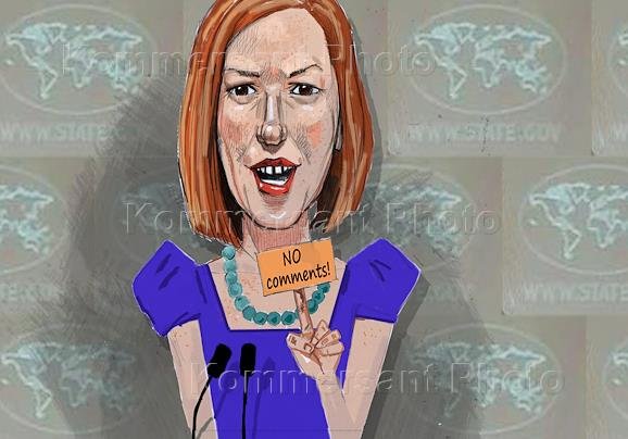 Карикатуры на Псаки