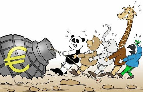 Страны БРИКС карикатура