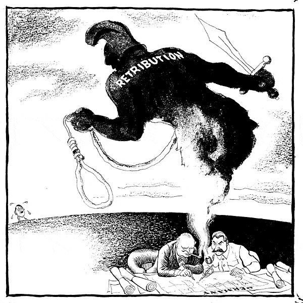 Британские карикатуры времен второй мировой