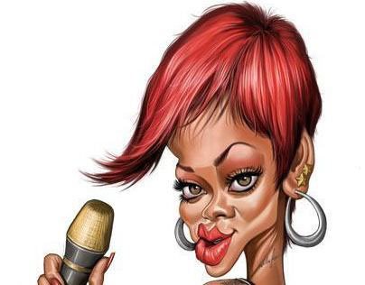 Рианна карикатура (50 фото)