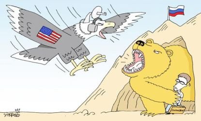 Русский медведь vs американский орёл