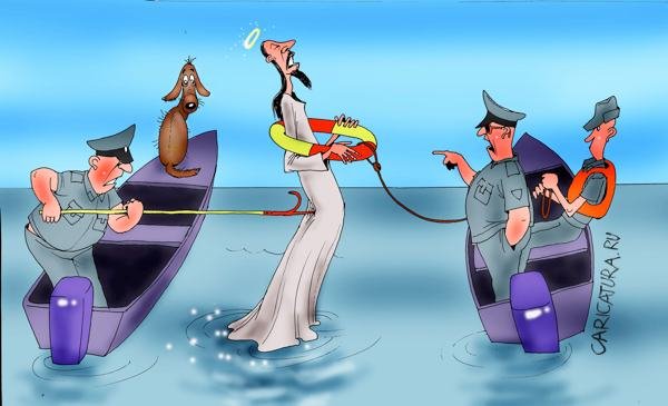 Морской пограничник карикатуры