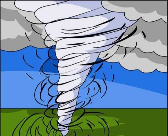 Ураган мультяшный