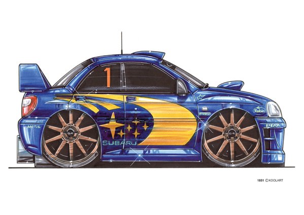 Subaru Forester SF Art