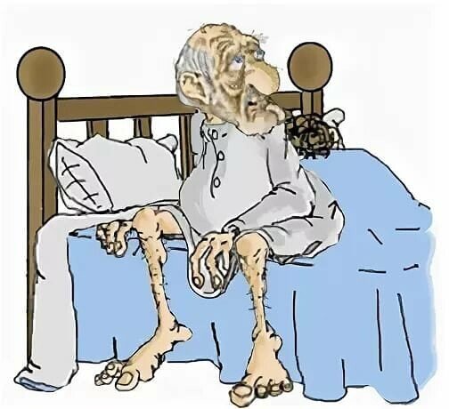 Карикатуры на пожилых людей