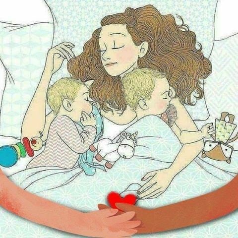 Карикатура про близнецов