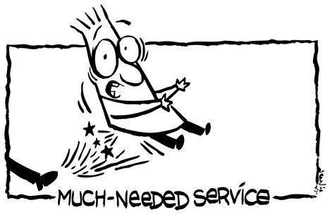 Наказание карикатура