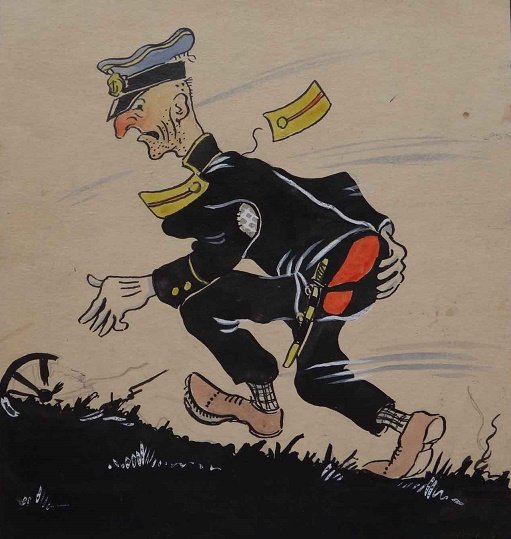 Карикатуры на белогвардейцев