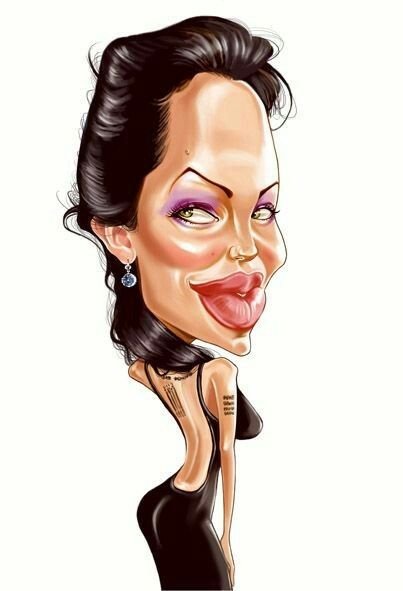 Шарж Кэмерон Диаз