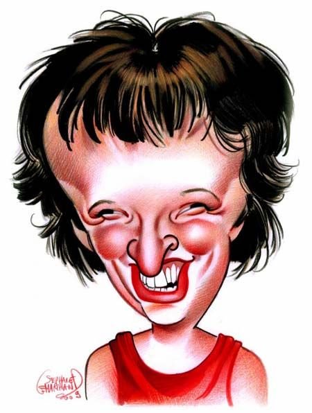 Шарж обработка фото