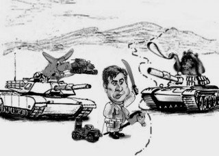 Немецкие карикатуры времен первой мировой войны