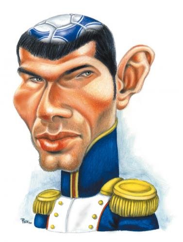 Зидан веселый