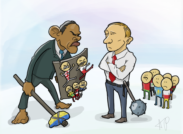 Политические карикатуры