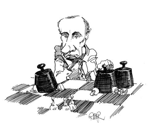 Каспаров шахматист карикатура