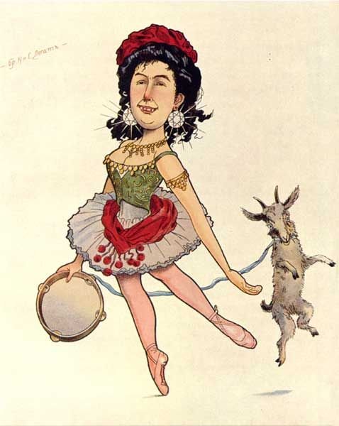 Матильда Кшесинская карикатуры