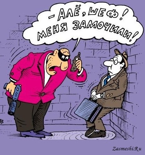 Криминал карикатура