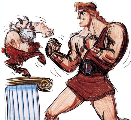 Геркулес концепт арты