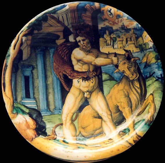 Антонио Поллайоло Геракл и гидра