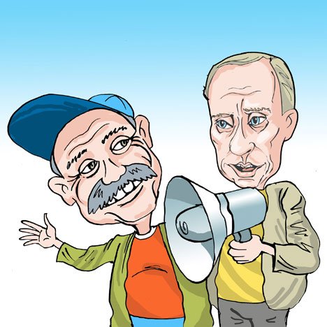 Михалков карикатура