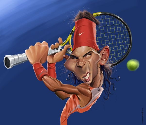 Карикатура девушка на руках