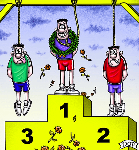 Победитель карикатура