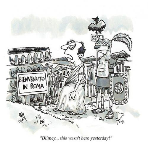 Древняя карикатура