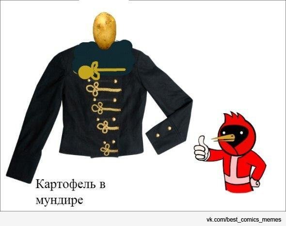 Картошка в мундире прикол