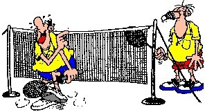 Карикатура бадминтон (40 фото)