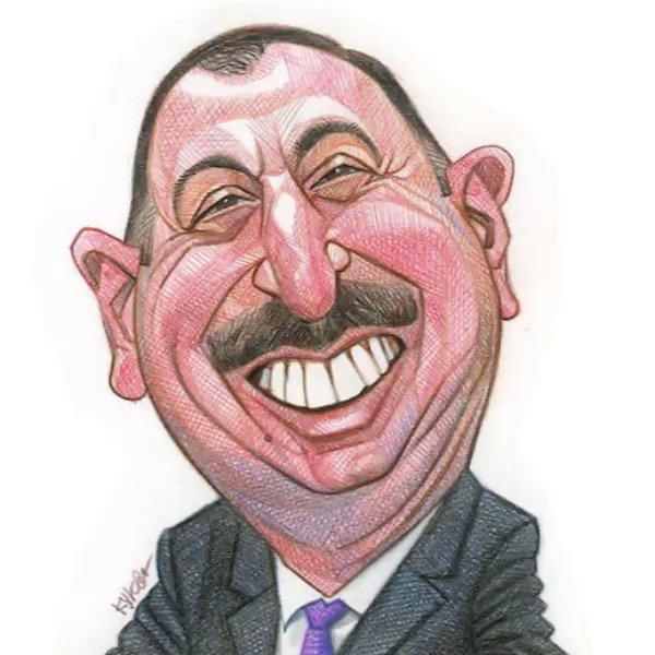 Ильхам Алиев karikatura