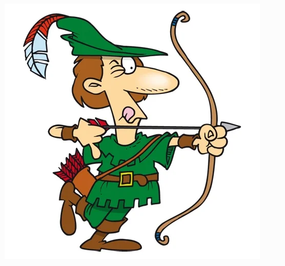 Лучник мультяшный