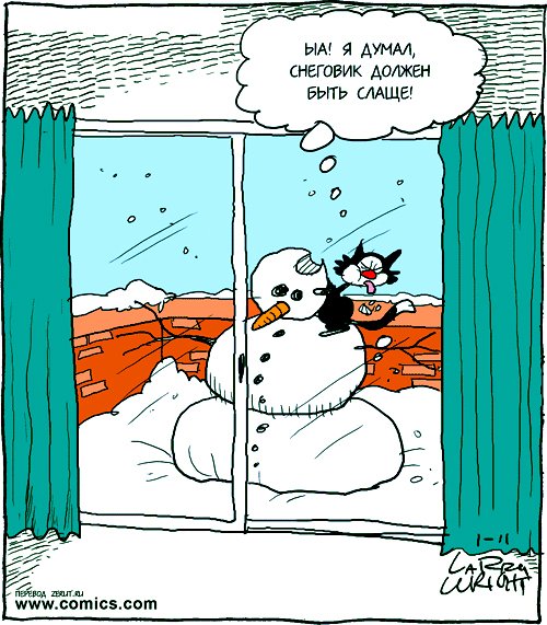 Анекдот про снеговика