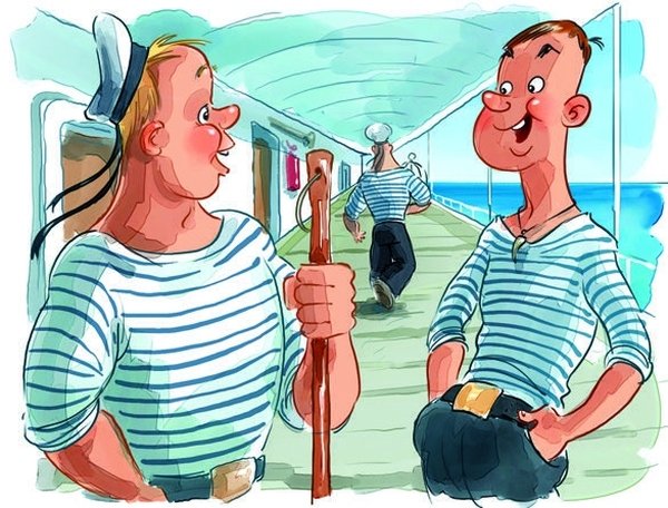 Приколы про моряков на корабле