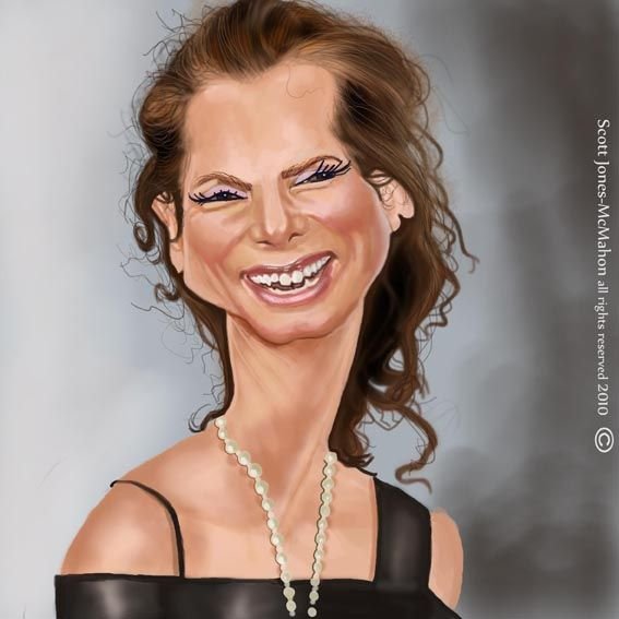 Шарж на Сандру Буллок