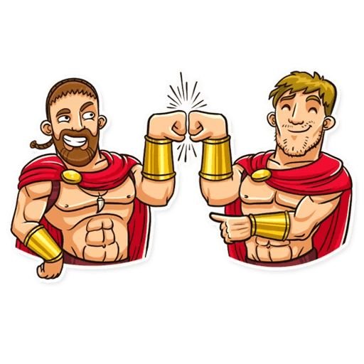 Стикер Спартанец