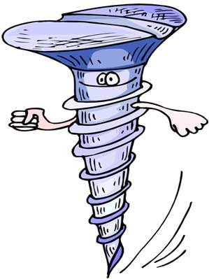 Шуруп мультяшный