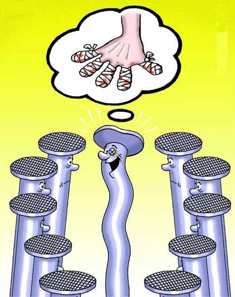 Гвоздь карикатура