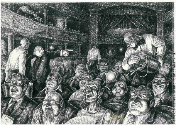 Лемехов Сергей карикатура