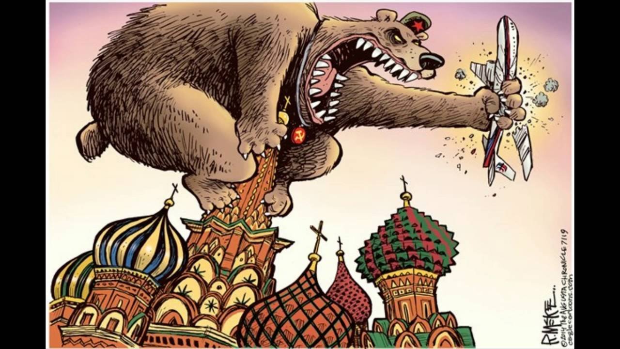 Современные русские карикатуры