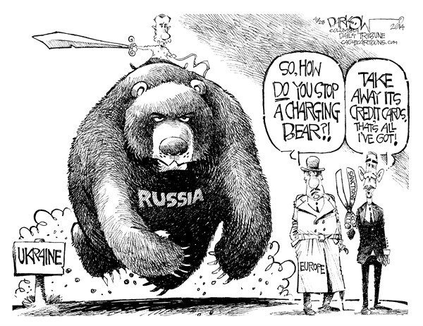 Русские идут карикатура