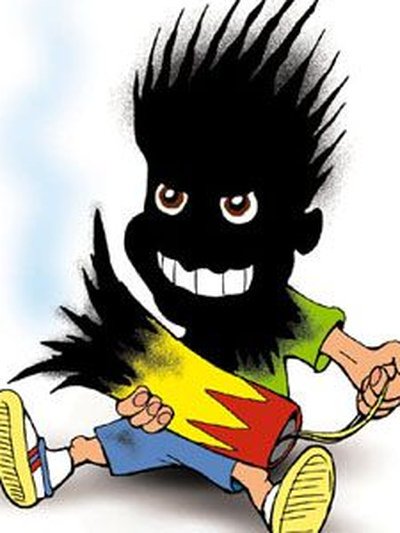 Фейерверк прикол