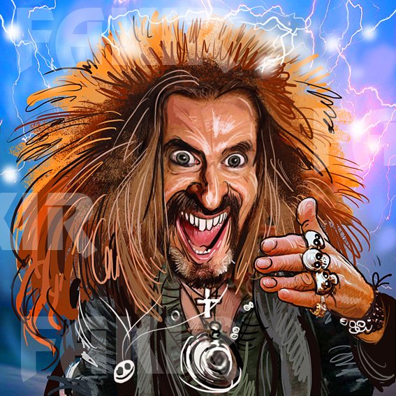 Никита Джигурда шарж