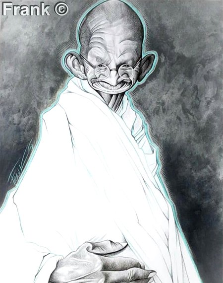 Махатма Ганди смешной