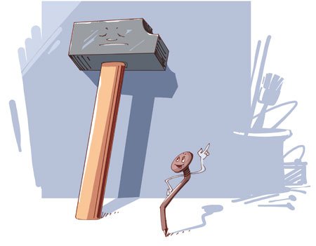 Смешные гвозди