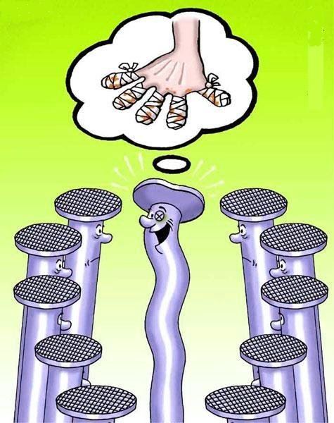 Гвоздь карикатура