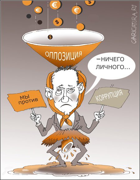 Карикатуры на либералов России