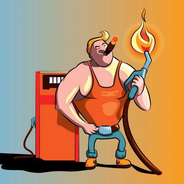 Новый русский карикатура