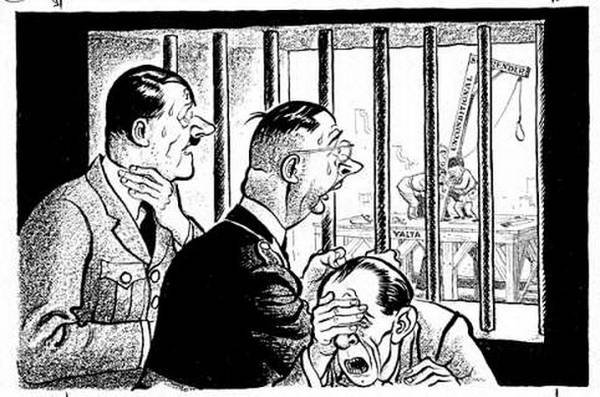 Сталин Рузвельт Черчилль карикатура