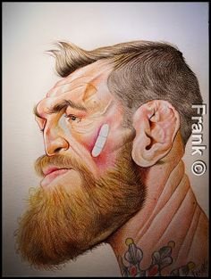 Конор МАКГРЕГОР шарж