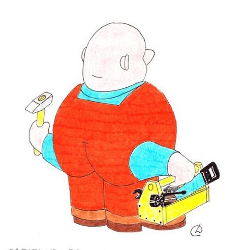 Мастера вызывали карикатура