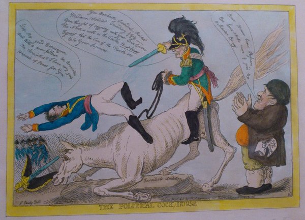 Наполеон Бонапарт шарж